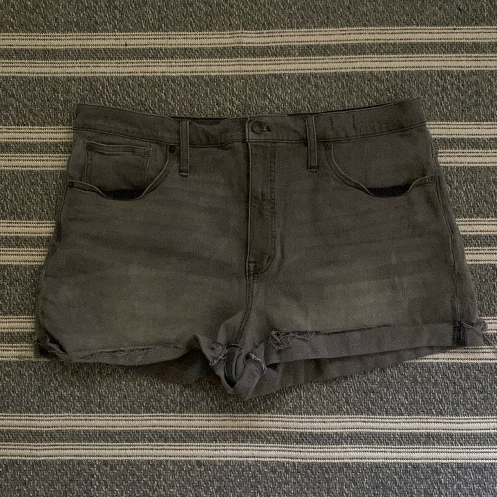 Madewell High Rise Relaxed Denim Shorts